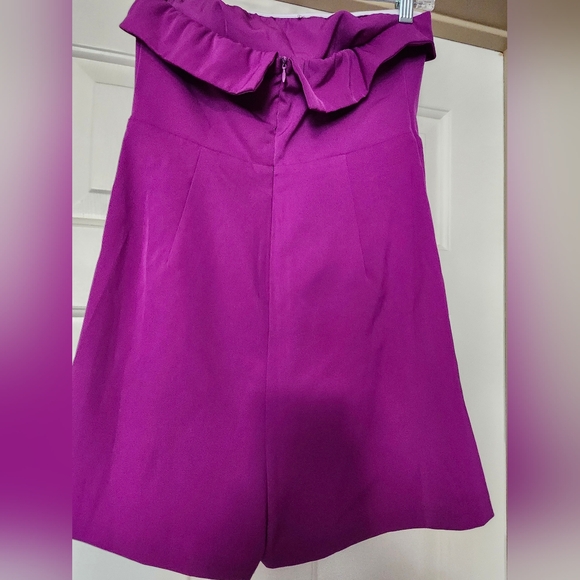 Whoiam romper small, fushia/magenta color. Pre-owned - Picture 3 of 12